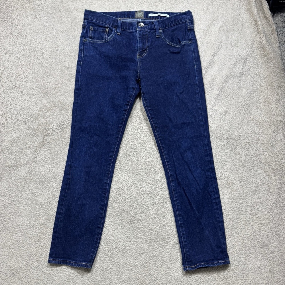 Back Number Jeans Womens 28 198020xx Blue Denim Low‎ Rise Streetwear Japanese